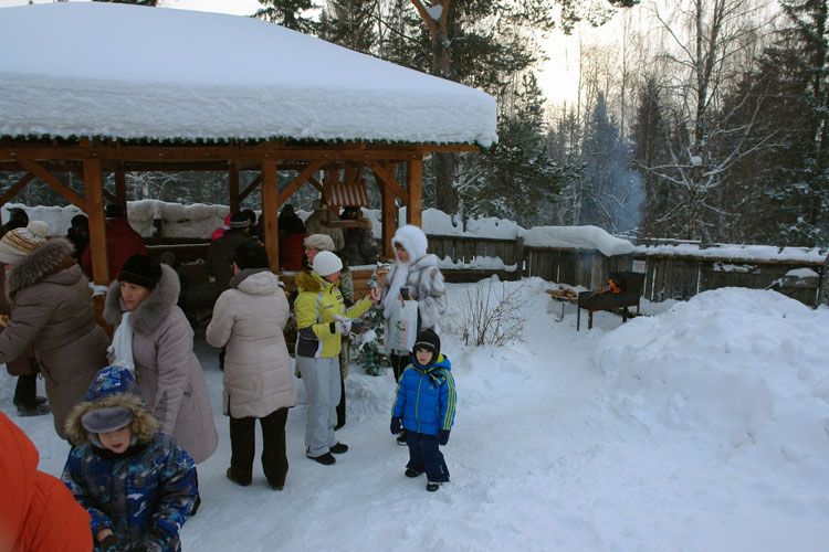 Конкурс кормушек для птиц. Чаепитие